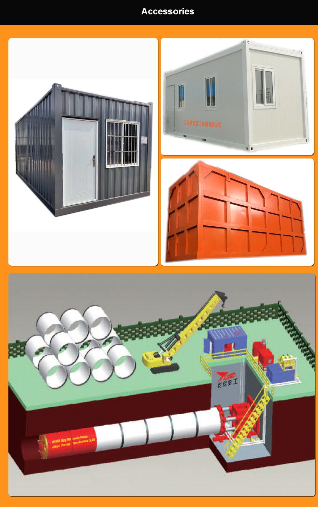 Earth Pressure Npd Balance Pipe Jacking Machine for Soft Soil Rcc Ms Pipeline