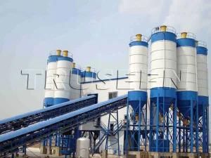 Concrete Machine 180 Cbm/H Stationary Concrete Batching Mix Plant on Sale