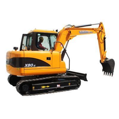 8ton Crawler Excavator with CE Certificate