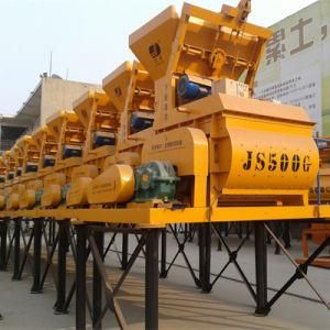 Twin Shaft Electric Mini Concrete Mixer (Js500)