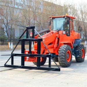 Farming Tractor with Loader Tl4000 Front Wheel Loader with Quick Hitch