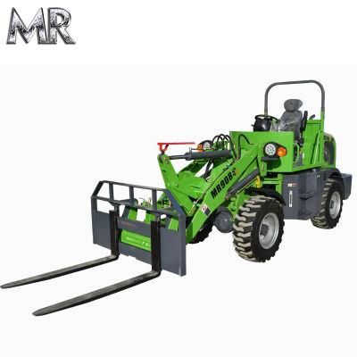 Mini Fork Load Machine Mr908 Europe Small Wheel Loader