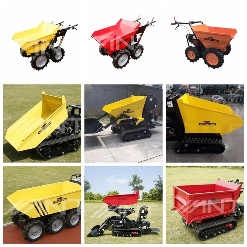 By600-6 Mini Dumper Power Barrow Truck Garden with Six Wheels