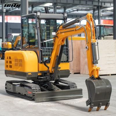 2 Ton Hydraulic Euro5 Engine Agricultural Mini Excavator with Competitive Prices