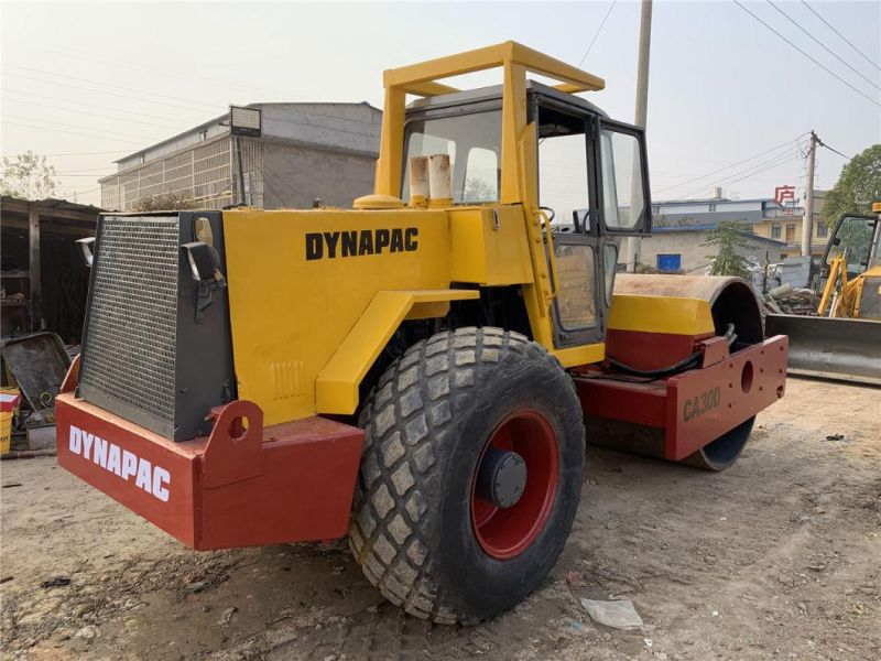 Used 15t Single Drum Road Roller Vibrating Compactor Dynapac Ca30 Ca30d