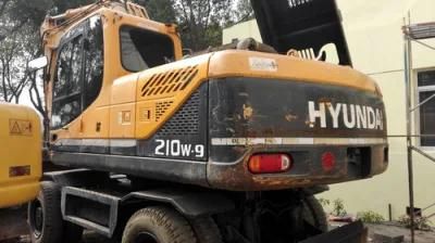 Used Hyundai 210W/210/200/Excavators/Wheel Excavator/Construction Machines/Wheel Excavator