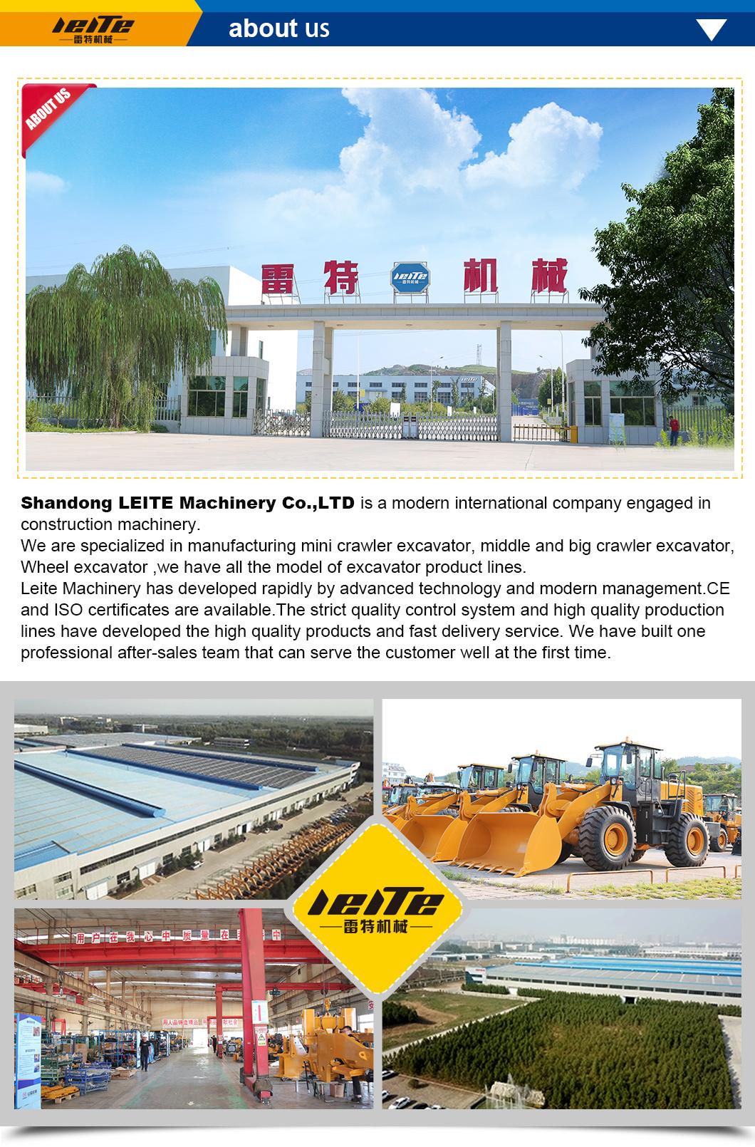 Energy Mining Applicable Industries Large Wheel Loader New Condition 5 Ton 4 Wd Wheel Loader