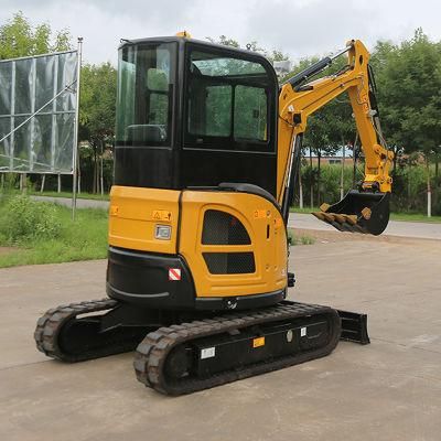 EPA Small Crawler Excavator Excellent Configuration 2700kg Fw25u Cabin with Raker/Ripper/Gripper/Digger and Yanmar Engine