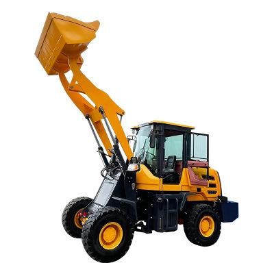 Hot Sale Small Front Loader Price Low Wheel Loader Zl915 with Attachments Wheel Loader Farm Tractor with CE ISO TUV