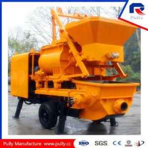 40 M&sup3; Capacity Electric Concrete Pump with Mixer