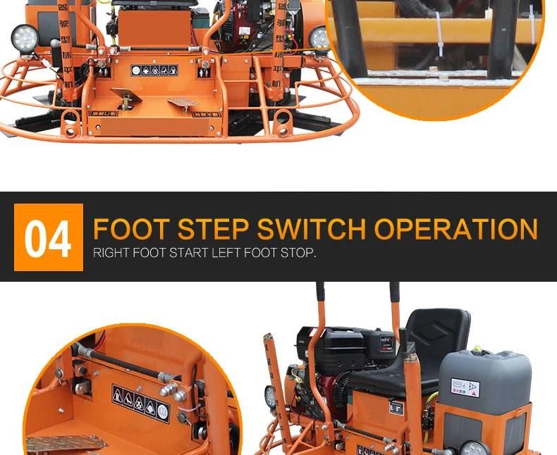 Rt30b Ride on Power Trowel Machine Concrete Finishing Machine