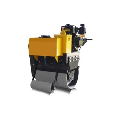 CE Certificated Walk Behind Road Roller Mini Vibratory Roller
