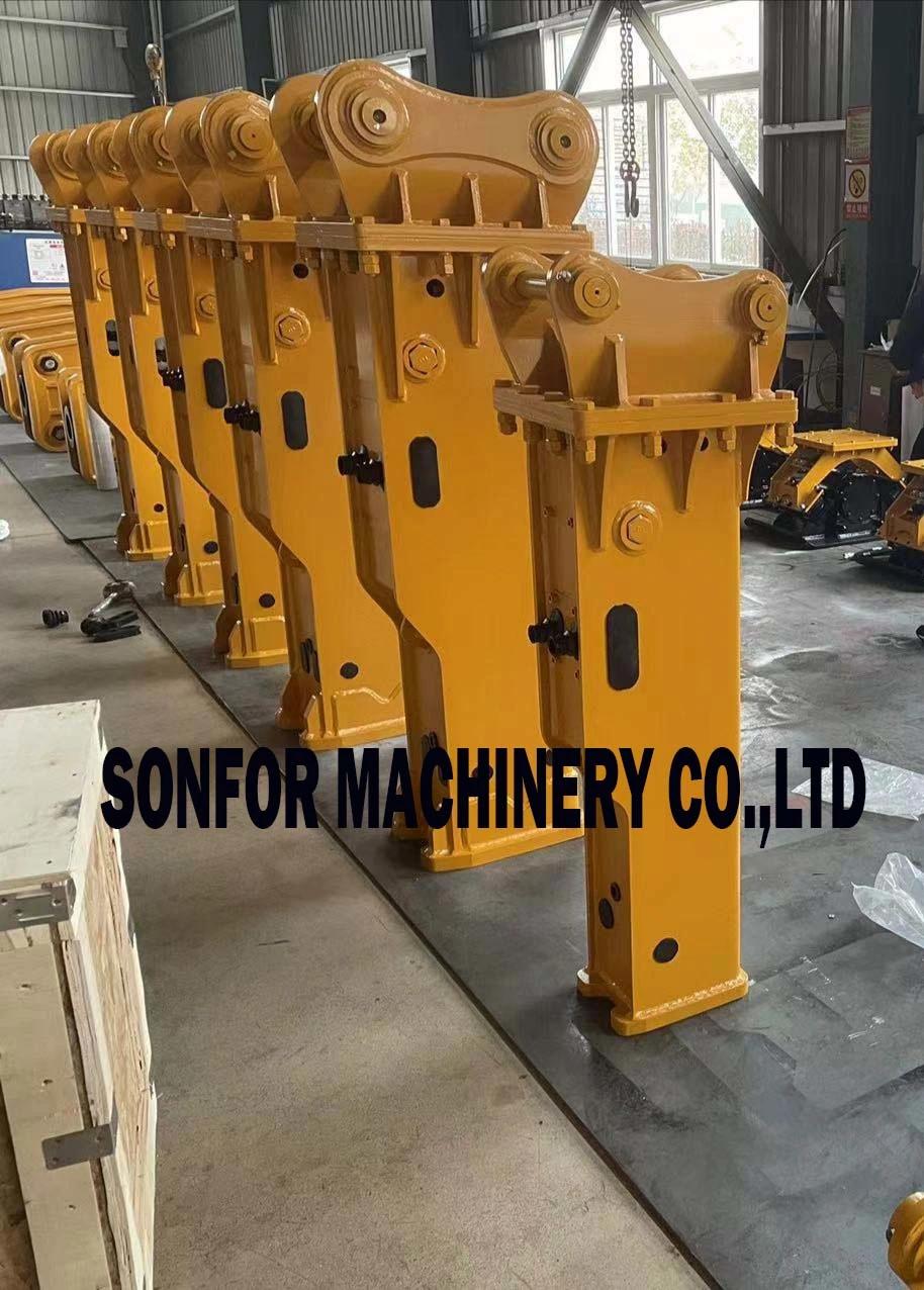Excavator Attachment Hydraulic Breaker for Rock Hammer