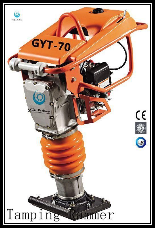 High Performance Gasoline Vibratory Soil Tamping Rammer Gyt-70h