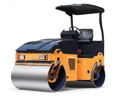 Hq3.5h Full Hydraulic Double Drum Vibratory Roller for Sale