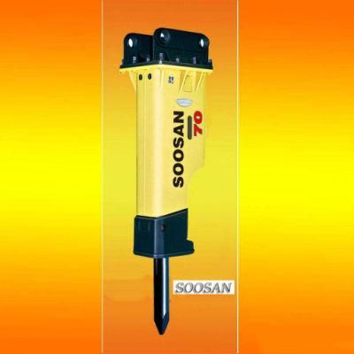 Soosan Sb70 Hydraulic Rock Breaker Is of Good Quality, High Efficiency and Good Price