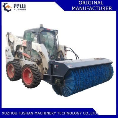 72 Angle Broom Attachments Broom Sweeper for Skid Steer Loader