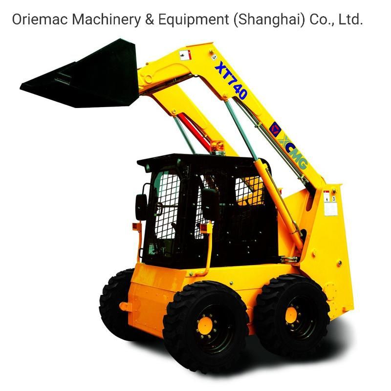 China Graden Skid Steer Loader Xt740 74kw Mini Skid Steer Loader