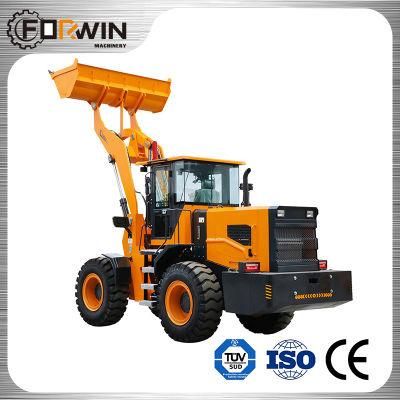 Flexible Operation 2.4ton/96kw Compact Construction Agricultural Garden Farm Small Front End Mini Bucket Shovel Boom Wheel Loader Fw958A