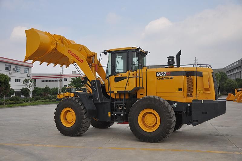 China Acntruck 975h Cheap Small Compact Wheel Loader