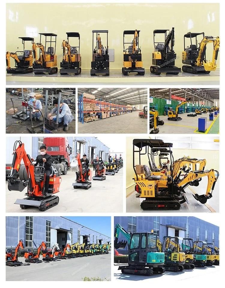 EPA Accessories 0.8 Ton Micro Excavator with Crawler