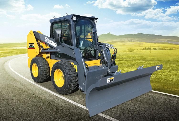 XCMG Official 1 Ton Mini Skid Steer Wheeled Loader Xc750K China Brand New Skid Loader Price