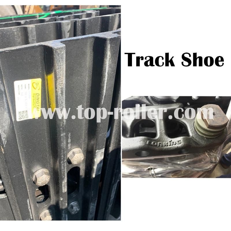 Excavator Parts Track Link Assembly R180 R200 R210-5 R220 Steel Track Chain with Shoe