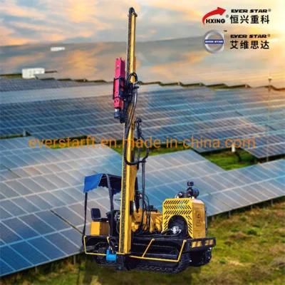 Highway Construction Guardrail Post Driver for Sale with Hydraulic Hammer