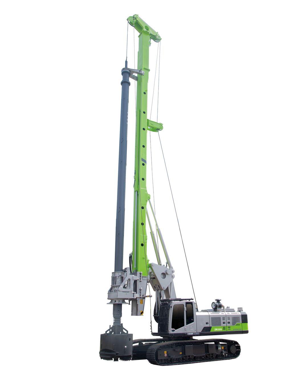 Zoomlion Piling Machininery Zr255 Rotary Drilling Rig with Cummins Engine/ Srong Ability to Penetrating Rock, High Construction Efficiency of Rock and Clay