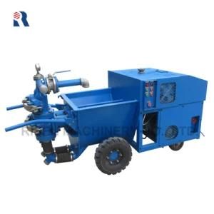 Hydraulic Double Piston Mortar Pump - Cement Mortar Spraying Machine