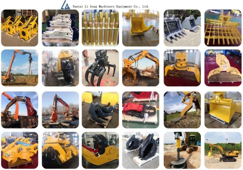 18 Month Warranty Cleaning Bucket 5 Ton 10 Ton 12 Ton Excavator Machine with Loading Bucket