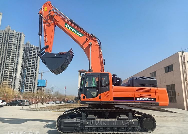 Cheap Price Dx550PC-9 Wholesale 53ton Excavator Big Excavator Crawler Excavator