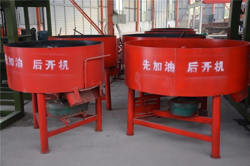 Smalll Pan Type Mixer Jq350 for Brick Making Machine