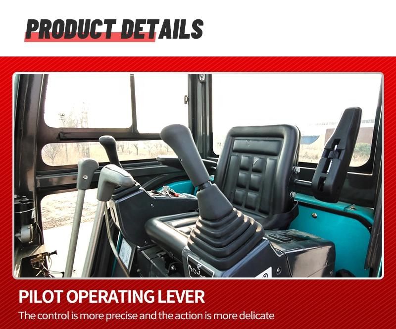 Shanding 1.6ton Excavator with Cabin Hot Sale in Europe