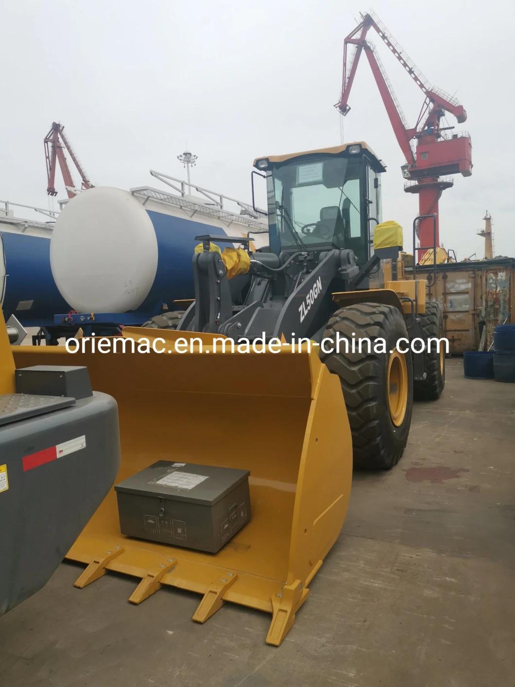 China 5 Ton Wheel Loader Zl50gn Hot Lw500kn Lw500fn Front End Wheel Loaders for Sale