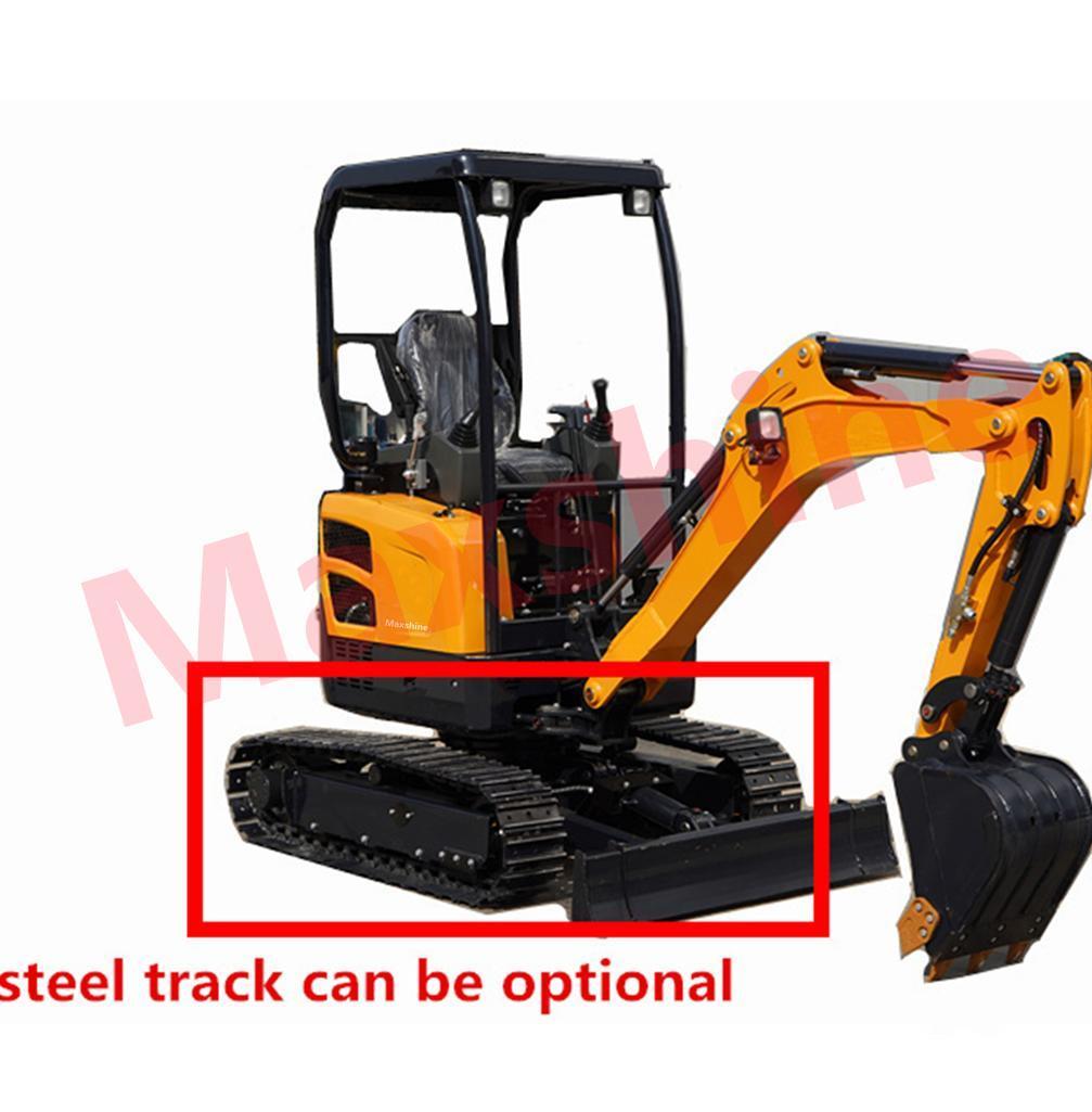 Factory Directly Wholesale Air-Conditioned Excavator Small Digger Popular Eurov 2ton Hydraulic Mini Excavator Price for Sale