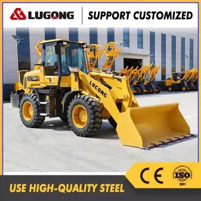 Telescopic Boom Compact Telehandler Small Agricultural/Construction Equipment Machinery Mini Wheel Loader with CE