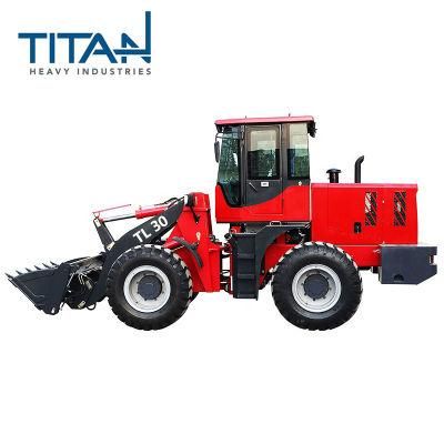 Zl30f Chinese Industrial Titanhi Factory Price Wheel Loader for Sale