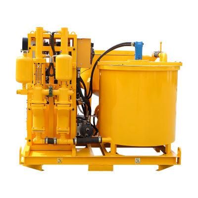 Hydraulic High Pressure Cement Mixing Grout Pump Station /Plant