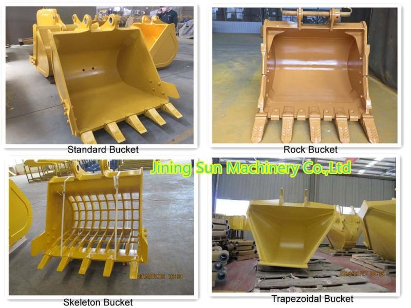 Excavator Sieve Bucket with Rotary Drum for 10-16 Tons Excavators