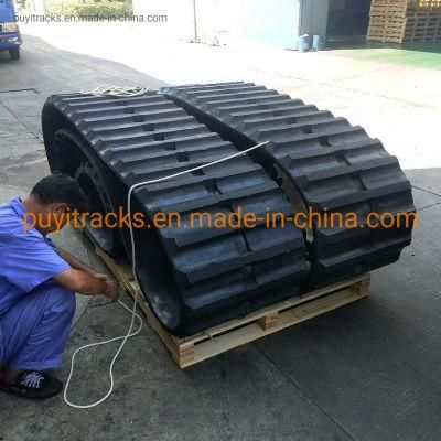 Rubber Track for Rt800 Rt1000 Hanix Nissan Dumper 600X125X62