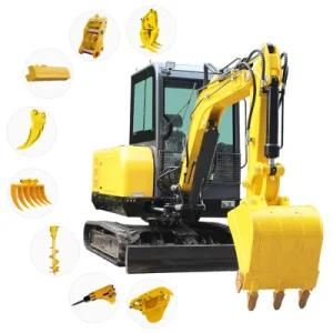 3 Ton Mini Crawler Excavators Equipment Fully Automatic High Efficiency Crawler Excavators Machine
