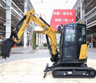 Sany Sy26u 2.5ton Digging Trencher Garden Mini Excavator