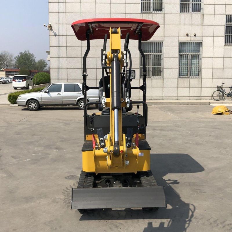 Lgcm CE and EPA Approved 1 Ton Hydraulic Rubber Tracked Mini Crawler Excavators