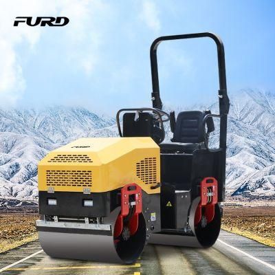 Sitting Roller 1.5 Ton Full Hydraulic Vibrating Roller Compactors on Sale