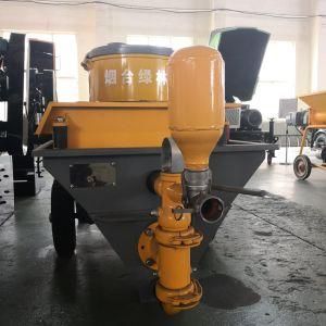 Mechanized Plastering Pump for Construction with Spraying Mortar