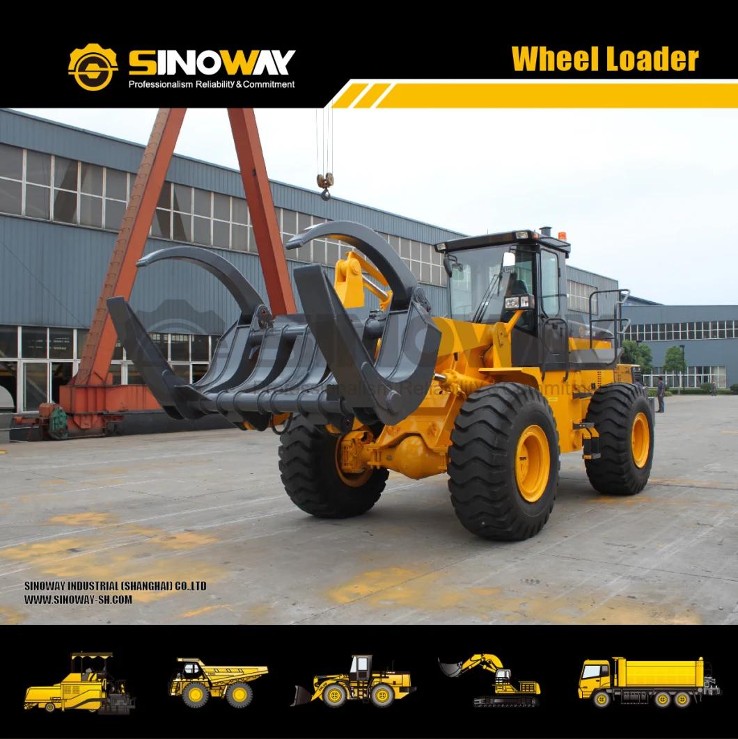 5 Ton Front End Loader Swl50e Wheel Loader with Shovel Bucket