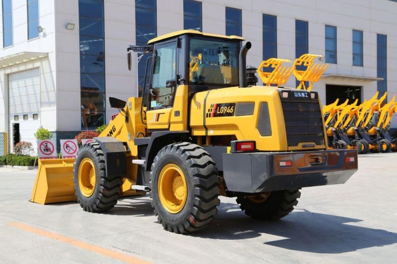 China Brand Lugong Small Wheel Loaders for Earthmoving Machinery Equipment with CE Certification