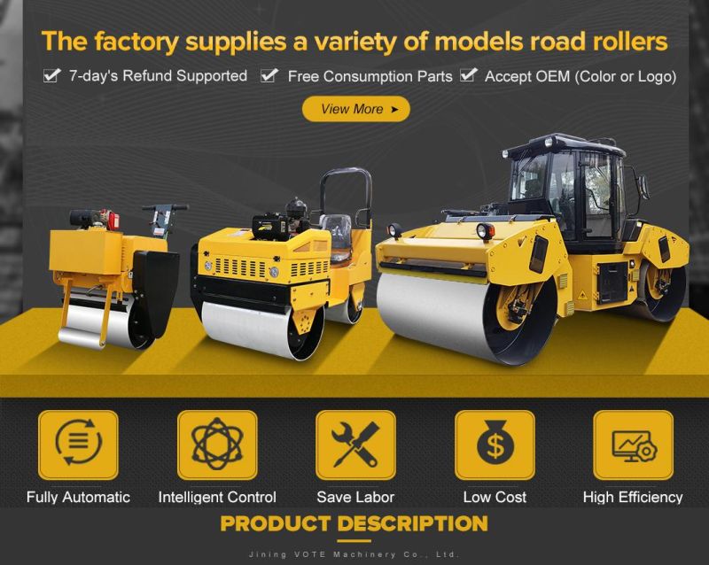 Cheap Price Stock Available 3.5 Ton Vibratory Road Roller