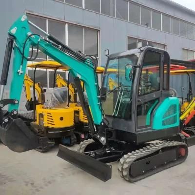 Cheap Price China Mini Excavator 1ton 1.3ton 1.5ton 2ton Crawler Mini Digger